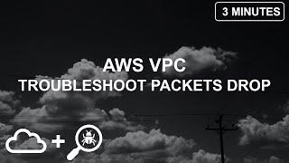 How to Troubleshoot packets drop in your AWS VPC.