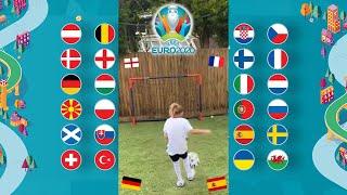 EPIC EURO 2020 CROSSBAR CHALLENGE PREDICTION  #Shorts