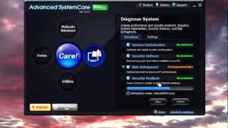 Advanced System Care tutorial by Majorgeeks.com