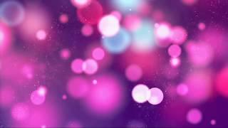 Light Effects Background - Pink Bokeh Lights Video - No Copyright Video