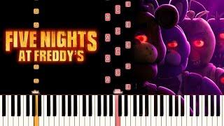 Five Nights At Freddy's - The Movie (Main Theme) | Piano Tutorial