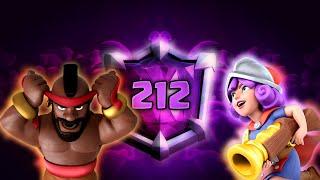  КОНЕЦ СЕЗОНА! ПУШ ТОП 200 МИРА ХОГОМ 2.6 - КЛЕШ РОЯЛЬ/CLASH ROYALE