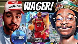 JC2K VS CARLO221 WAGER IN NBA2K25 MyTeam!! BEST OF THREE