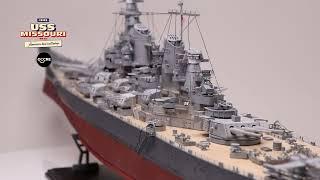 Model Kit USS Missouri (BB-63) 1/200 Scale - OcCre