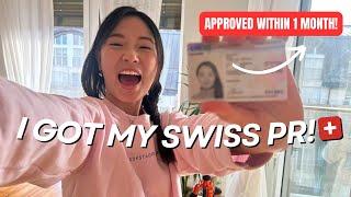 LIFE UPDATE: I BECAME A SWISS PR!! (How to Apply, Tips & Honest Reflections)