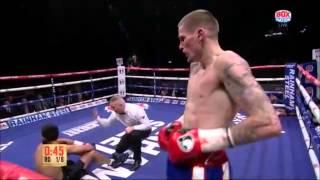 Steven Lewis v Reece Smith - round 1 TKO