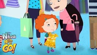 Mall | Nina Needs to Go! | Disney Junior