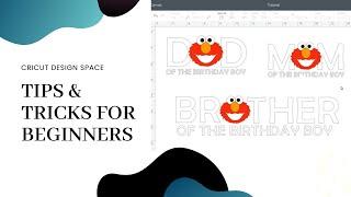 Cricut Design Space TIPS & TRICKS for BEGINNERS! - Cricut Explore Air 2