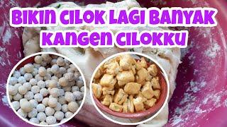 Membuat cilok dan tahu cilok buat warungku kembali