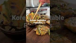 Grandpa’s Korean vegetable pancakes #recipe #koreanfood #weekendbreakfast