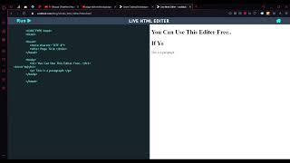 HTML Editor Free Source Code Download | #javascript [ watch full video for better understanding ]