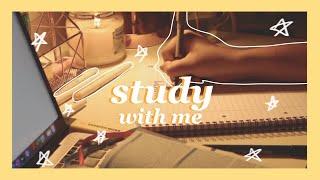 late night study with me (real time with lofi) final year medical student