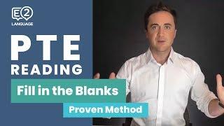 PTE Reading: Fill in the Blanks | Learn the Proven Method!