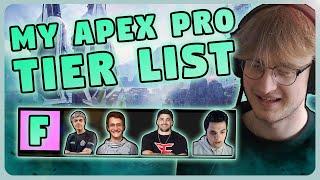 The Ultimate Apex Legends Pro Player Tier List