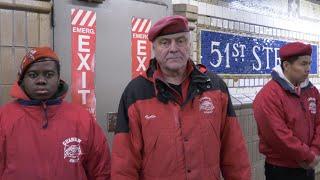 Guardian Angels Patrol NYC Subways after Woman Killed in Arson Attack