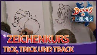 Ducks & Friends - Zeichenkurs: Tick, Trick und Track - DISNEY CHANNEL