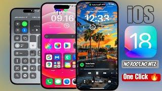 Convert Real iOS 18 iPhone Theme For HyperOS + Miui 14 | Real iPhone Theme | sardar ji True tech