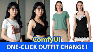 Innovative Clothes Swapping Tech with ComfyUI