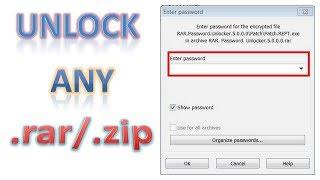 how to find rar file password 2017 - 2018Tips