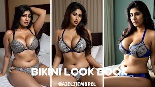 4K AI Model's Clothing Styles Unleashed | Plus Size Models | #bikini  #ai