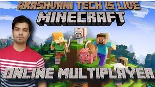 MINECRAFT Online | RTX 3060Ti & Ryzen 5 3500 | Live stream | Akashvani tech