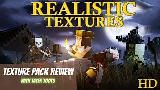 Realistic Textures HD (Official Trailer) - Minecraft Resource Pack Review