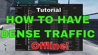 (Tutorial) How To Get Dense Traffic for Every Map - Assetto Corsa // Offline