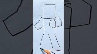 How To Draw Entity 303 | Minecraft !! Like And Subscribe || #shorts