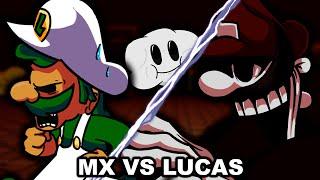 RUN LUCAS Lucas Vs MX (Demise V2 Cover) - Mario Madness V2 FNF