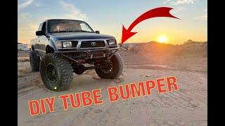 Solid Axle Tacoma Build - Simple Tube Bumper