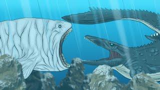 Bloop vs.  Mega Mosasaurus