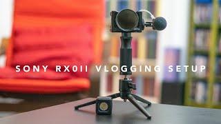 Sony RX0 II Vlogging Setup (Camera Cage and ND Filter for Sony RX0 II)