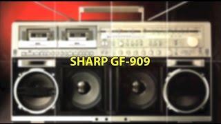 SHARP GF-909 The SEARCHER-W Vintage Boombox Ghettoblaster ラジカセ