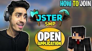 How to join Jster Smp Season 2 ?