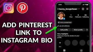 How To Add Pinterest Link To Instagram Bio