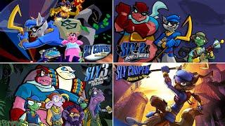 The Sly Cooper Saga - 4 Full Games,1 Video (2002-2013)