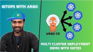 Multi Cluster Deployment with GitOps | Step by Step Guide | DevOps Project | 2024