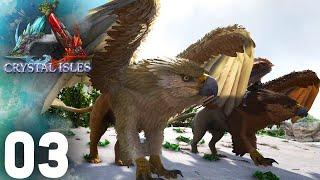 TAMING GRIFFIN ! | ARK : Crystal Isles EP03 In Hindi