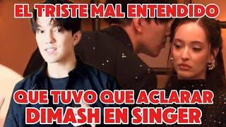 EL TRISTE MAL ENTENDIDO QUE TUVO QUE ACLARAR DIMASH EN SINGER