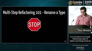 Maintainability and Refactoring Impact of Higher-Level Design Features - Titus Winters - CppCon 2019