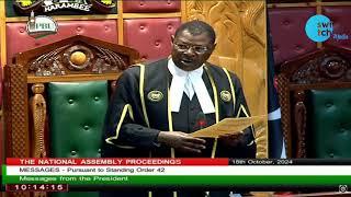 LIVE:The National Assembly Proceedings