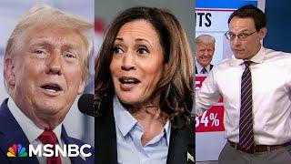 Harris vs. Trump: Kornacki has the latest polling numbers ahead of the debate