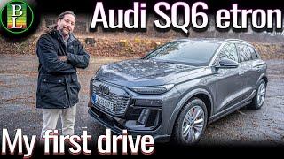 My first drive in the Audi SQ6 etron