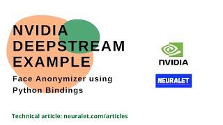 NVIDIA DeepStream Example; a Face Anonymizer using Python Bindings