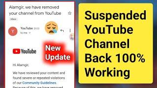 We have Remove Your YouTube Channel repeated violations Problem Solve.Suspended YouTube Channel Fix