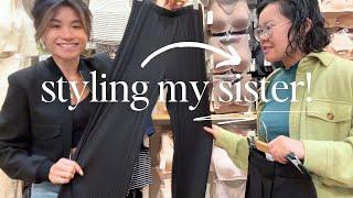 BUILDING my sister’s FIRST WORK WARDROBE  Modest, Smart Casual, Affordable workwear capsule