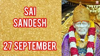 SAI SANDESH || 27 SEPTEMBER 2024