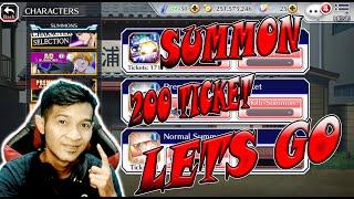 SUMMON 220 TICKET!!I GOT MANY SSR #summons #BLEACHBraveSouls #bbs