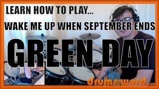  Wake Me Up When September Ends (Green Day)  Drum Lesson PREVIEW | How To Play Song (Tre)