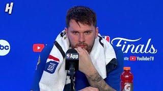 Luka Doncic talks the Finals loss, FULL Postgame Interview 